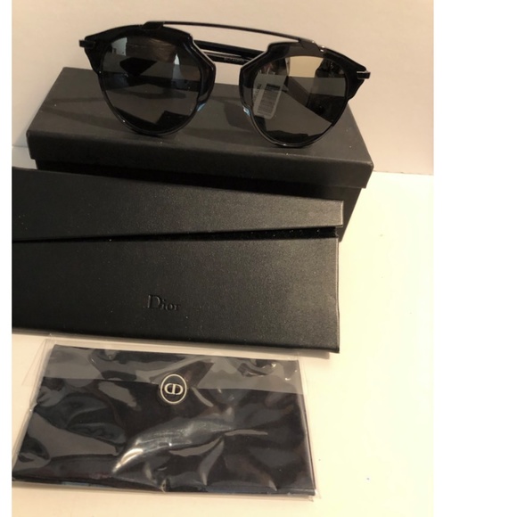 DIOR SO REAL Black - Gray and Silver Mirrored lens - Picture 14 of 15